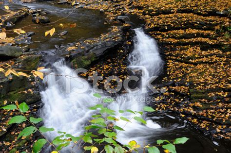 Small Waterfalls At Delaware Water Gap Nra Stock Photo | Royalty-Free ...