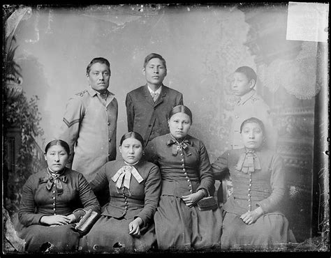 Carlisle Students in School Uniform 1879. Crow Indians. John N Choate ...