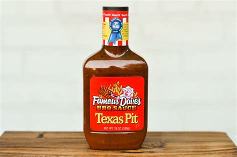 Barbecue Sauce Review: Famous Dave's Texas Pit BBQ Sauce :: The Meatwave