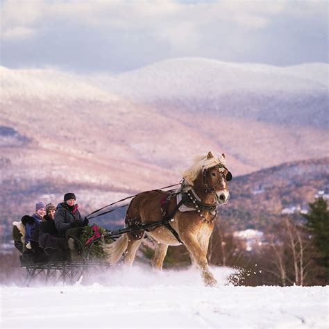 Sleigh & Carriage Rides at Trapp Family Lodge in Stowe, VT