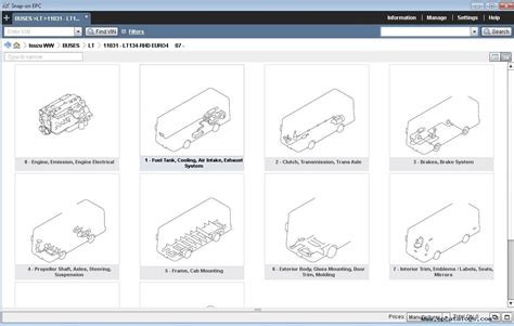 Isuzu WorldWide 2019 EPC (Electronic Parts Catalog)