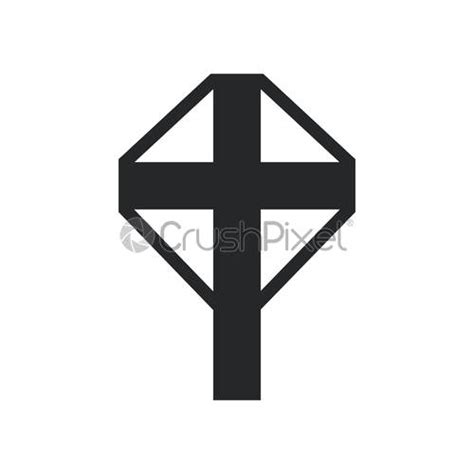 Cross religion god vector illustration icon Symbol christianity and shape - stock vector 5195902 ...