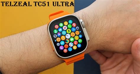 Telzeal TC51 Ultra SmartWatch: Specs, Price + Full Details - Chinese ...