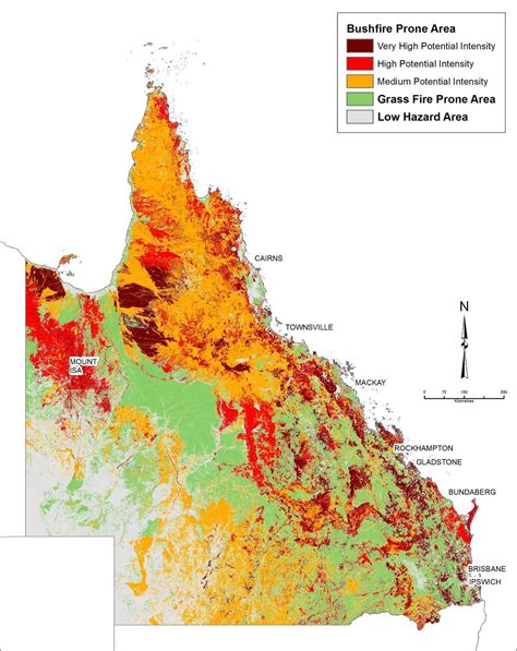 Map Of Queensland Fires Today