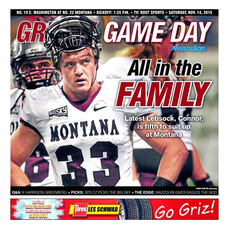 Griz Game Day 11.14.15 by Missoulian - Issuu