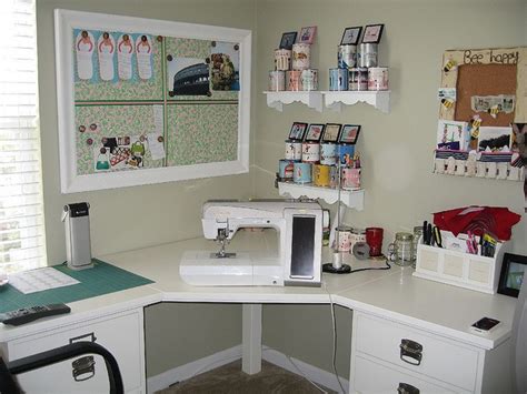 cute rooms ideas sewing room corner idea thrift store sewing intended ...