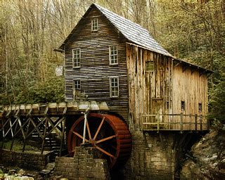 Vintage Grist Mill | The Glade Creek Grist Mill was restored… | Flickr