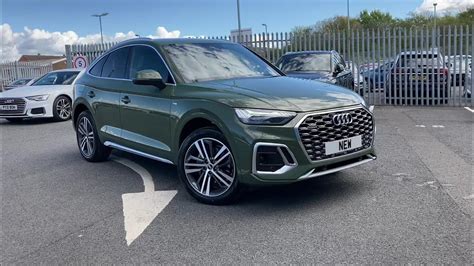 Brand New District Green Audi Q5 S line Sportback | Carlisle Audi - YouTube