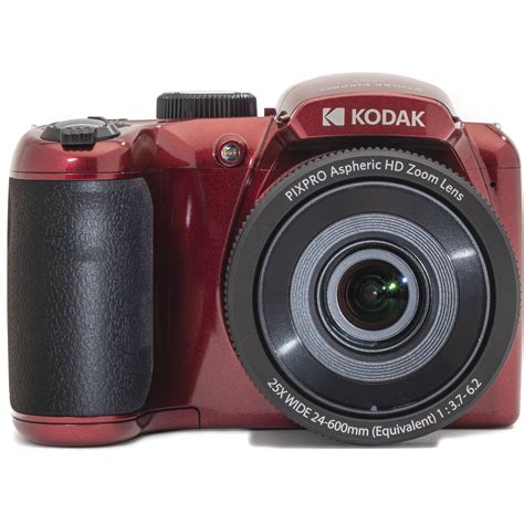 Kodak PIXPRO AZ255 Digital Camera (Red) AZ255RD B&H Photo Video