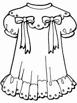 Coloring Pages Of Dresses sketch template