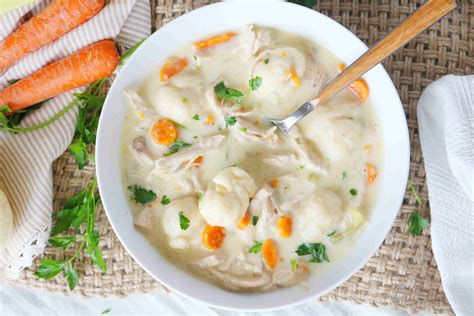 Creamy Chicken and Dumplings Recipe - The Anthony Kitchen