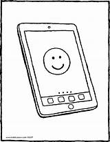 Tablet Coloring Pages  Home sketch template