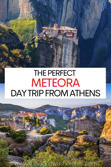 Meteora Day Trip from Athens: A One Day Itinerary - The World Was Here ...