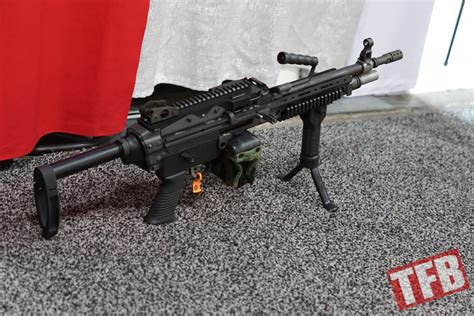 [SHOT 2018] Machine Gun Armory Semi-Auto M249 "Pistol" -The Firearm Blog