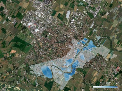 ESA - Faenza flood map