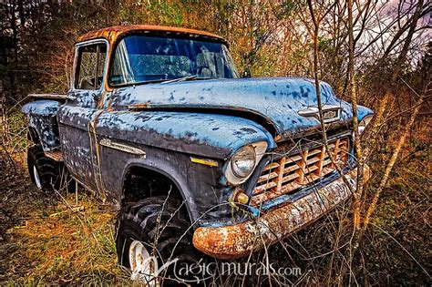 Old Chevrolet Truck Wallpaper Wall Mural by Magic Murals