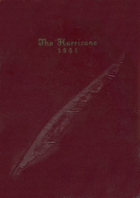 1951 yearbook from Hurricane High School from Hurricane, West Virginia ...