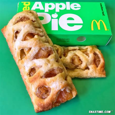 NEW McDonald's Apple Pie: SWEET UPGRADE! | Snaxtime