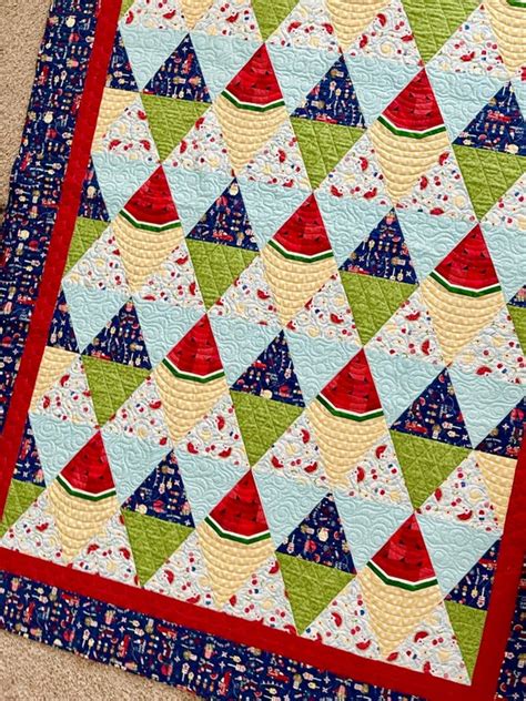 Watermelon Patch Quilt Pattern PDF Digital Download by - Etsy