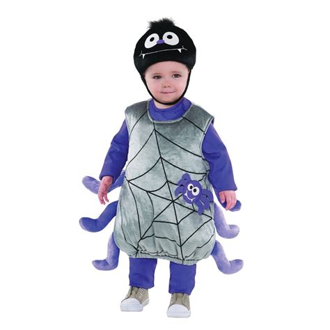 Amscan Kids Itsy Bitsy Spider Costume Ages 1-2 Years