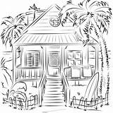 House Coloring Page sketch template