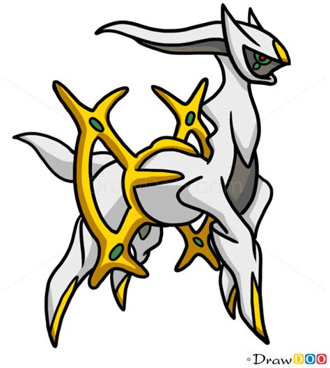 How to Draw Arceus, Pokemons