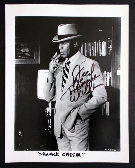 Fred Williamson – Signed Photo – Black Caesar (Il Padrino nero ...