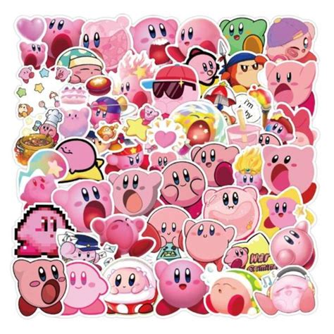 Kirby Stickers | 50PCS Waterproof Sticker [Free Shipping]