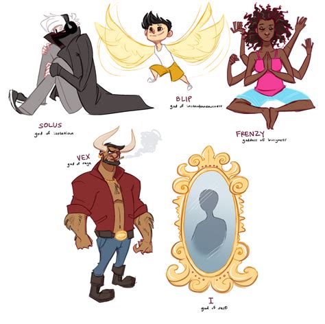 Modern Gods by pai-draws on DeviantArt