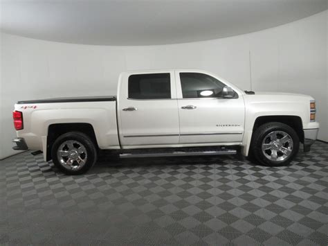 Pre-Owned 2015 Chevrolet Silverado 1500 4WD Crew Cab 143.5 LTZ w/1LZ Crew Cab Pickup in Savoy # ...