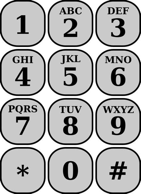 Experience For All: keypad on phone