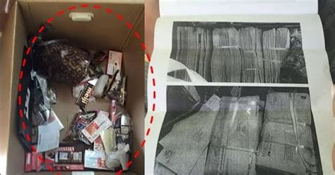 LOOK: OFW’s balikbayan box contents allegedly replaced with bundles of ...