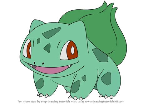 Learn How to Draw Bulbasaur from Pokemon (Pokemon) Step by Step ...