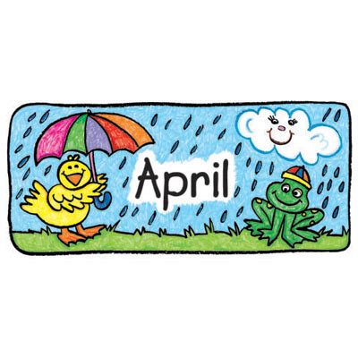 April Showers Art - ClipArt Best