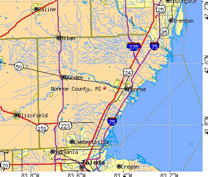 Monroe, Michigan Statistics and Median Data Information