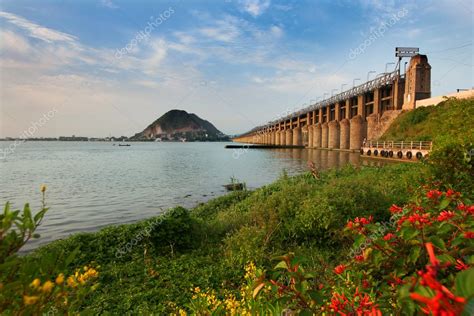 Prakasam Barrage bridge — Stock Photo © snehitdesign #8039156