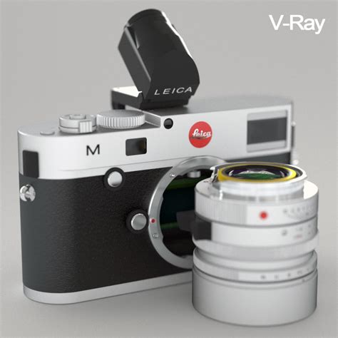 digital camera leica m 3d model