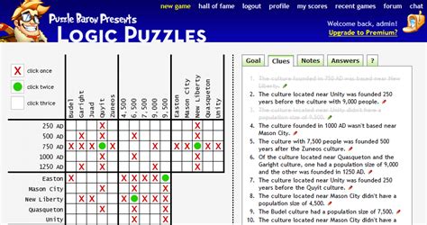 Logic Puzzles | Portfolio Categories | Puzzle Baron