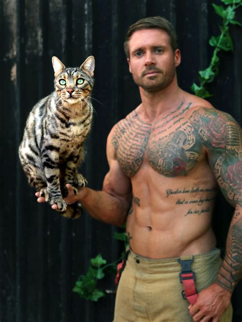 Australian Firefighters Pose With Animals For Their Annual Charity Calendar, And The Photos Are ...