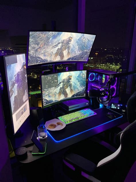 Pin by Danelle Dinsdale on Luxury | Gaming room setup, Computer gaming ...