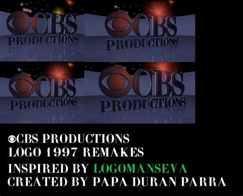 CBS Productions logo 1997 remakes by ezequieljairo on DeviantArt