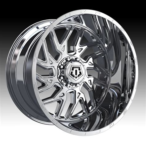 TIS Wheels 544C Chrome Custom Truck Wheels Rims - 544C - TIS Custom ...