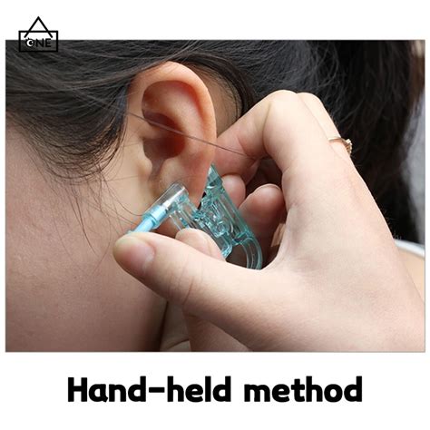 Disposable Sterile Ear Gun Manual Ear Piercing Gun Painless Ear ...