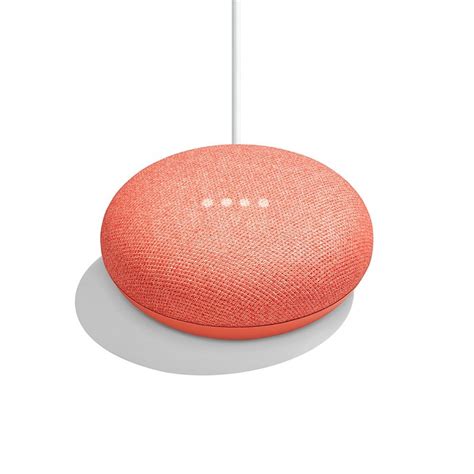 Google Home Mini Smart Speaker with Google Assistant - Coral