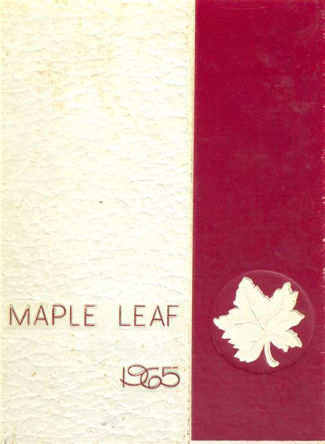 1965 yearbook from Maple Heights High School from Maple heights, Ohio