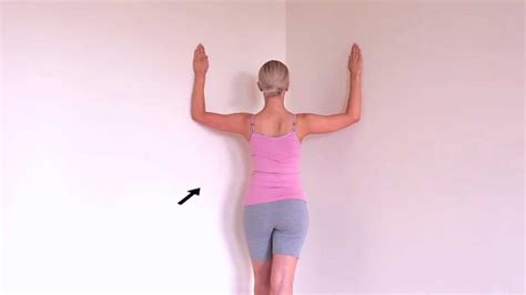 How to stretch your mid chest - YouTube