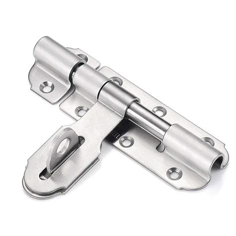 Buy Sliding Door Bolt/Hasp, Tiberham 100 mm Stainless Steel Door Barrel ...