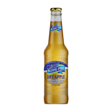 Flying Fish Dry Apple Flavoured Premium Beer 330ml | Beer | Beer ...