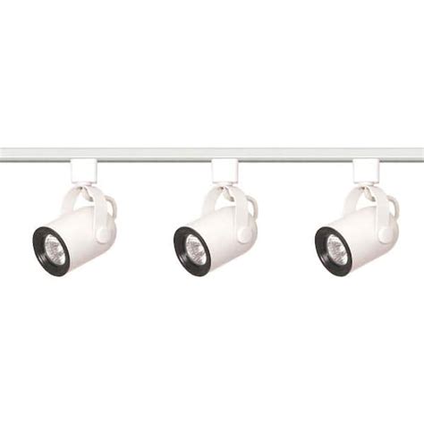 SATCO 3-Light White Track Lighting Kit TK348 - The Home Depot