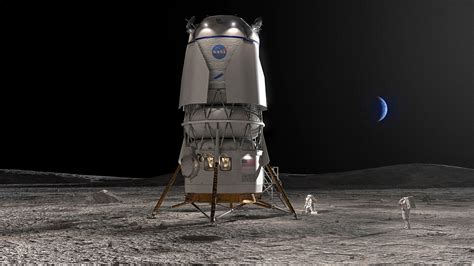 NASA picks Bezos' Blue Origin to build lunar landers for moonwalkers ...